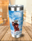 El vaso personalizado Iron Doggo