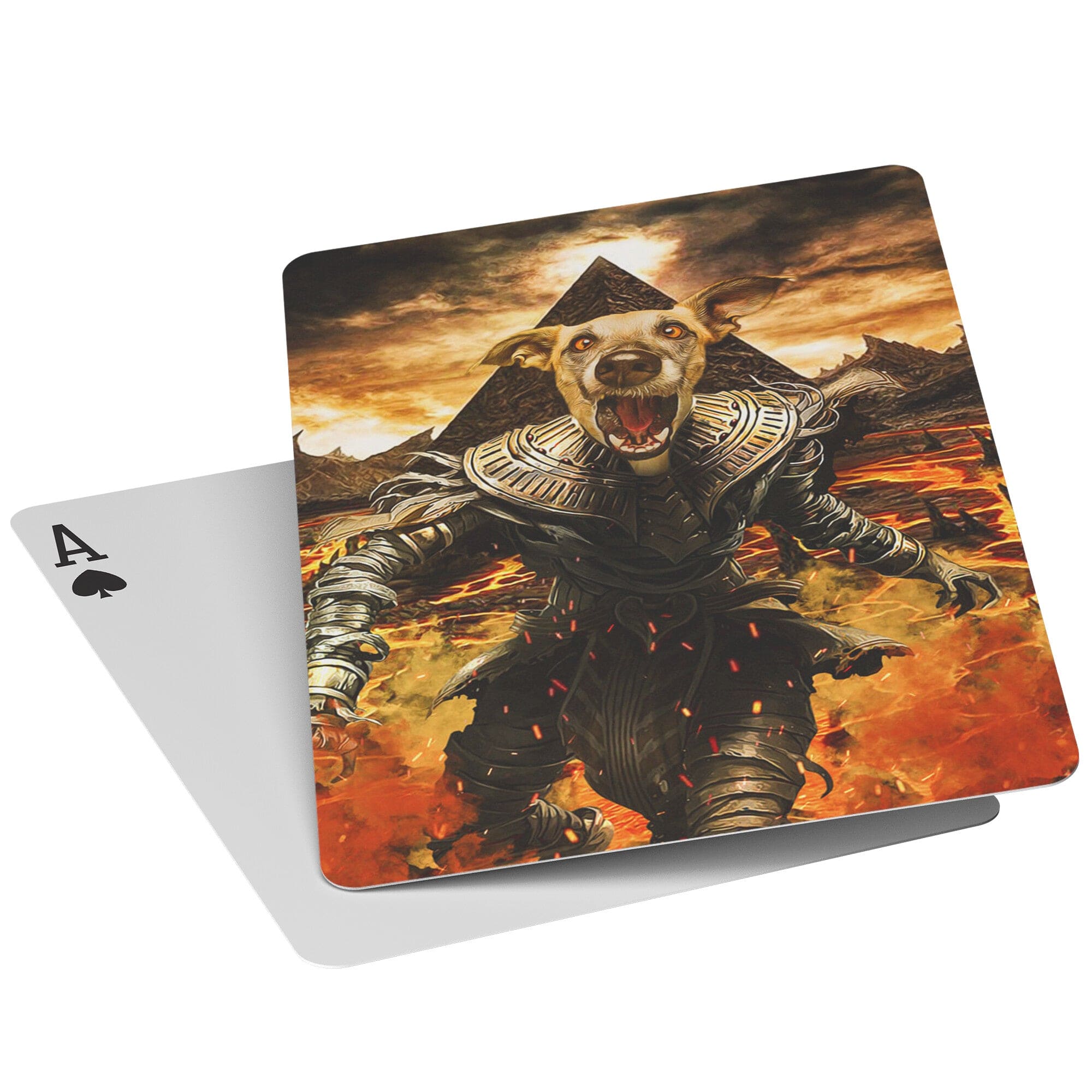 &#39;The Mummy&#39; Personalized Pet Playing Cards