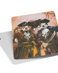 'The Pirates' Personalized 2 Pet Playing Cards