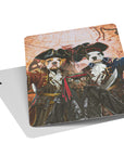 'The Pirates' Personalized 3 Pet Playing Cards