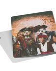 'The Pirates' Personalized 4 Pet Playing Cards