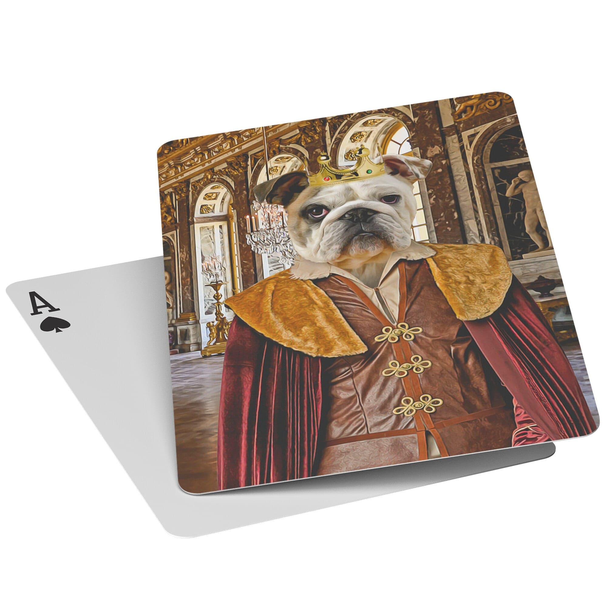 &#39;The Prince&#39; Personalized Pet Playing Cards
