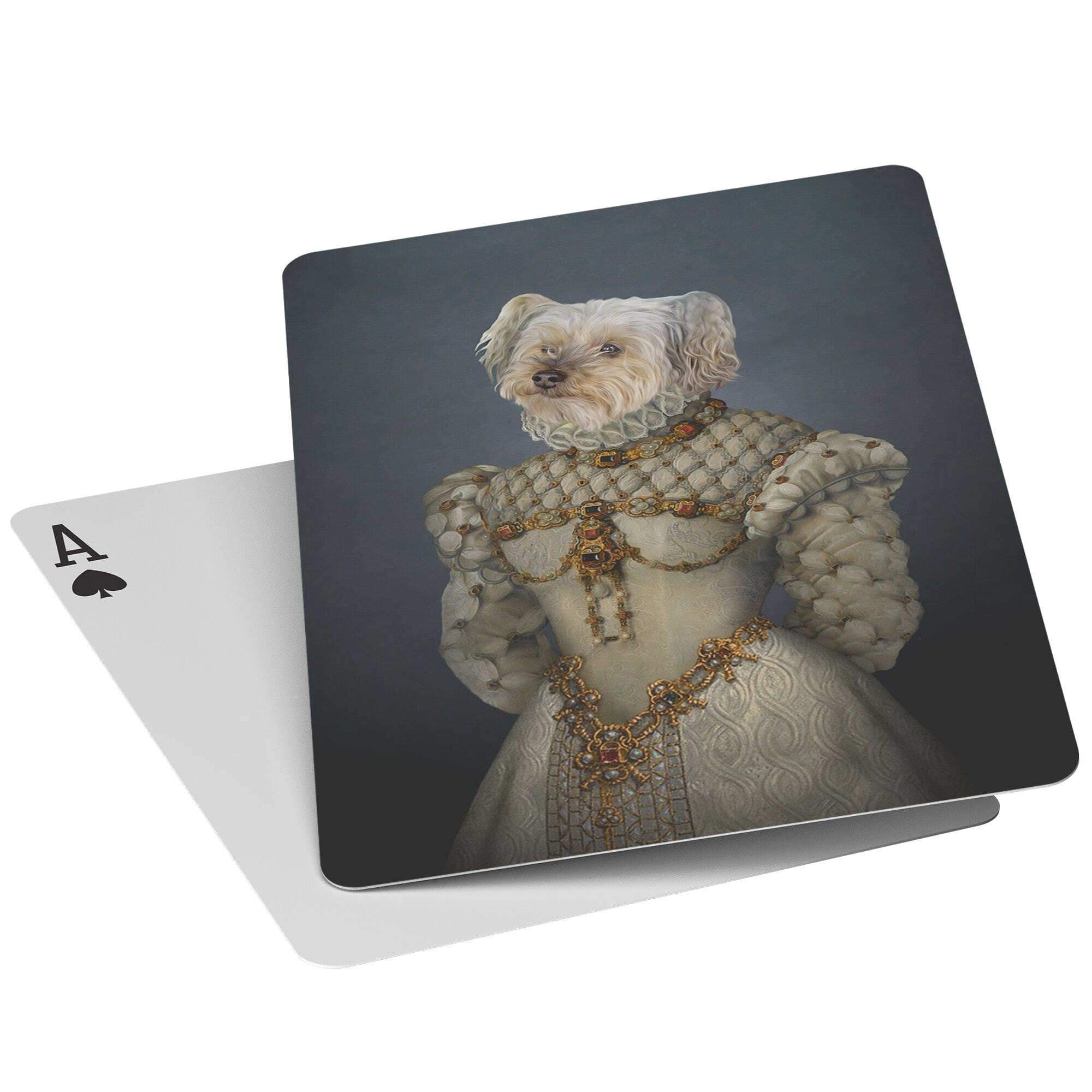 &#39;The Princess&#39; Personalized Pet Playing Cards