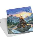 'The Retro Wolf' Personalized Pet Playing Cards