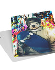 'The Skateboarder' Personalized Pet Playing Cards