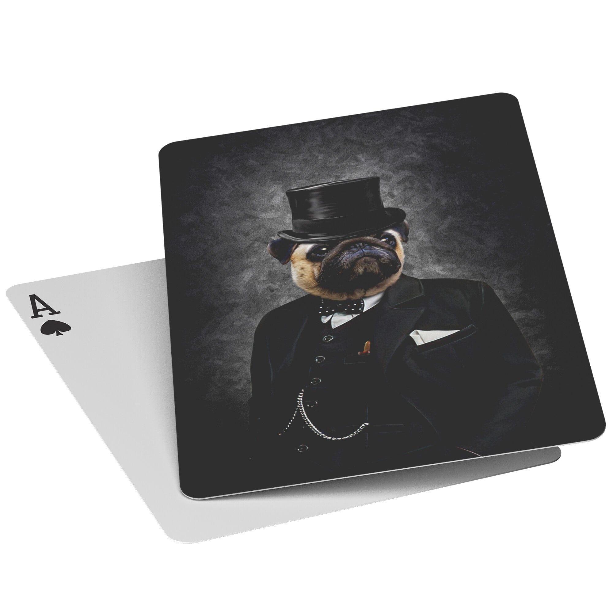 &#39;The Winston&#39; Personalized Pet Playing Cards