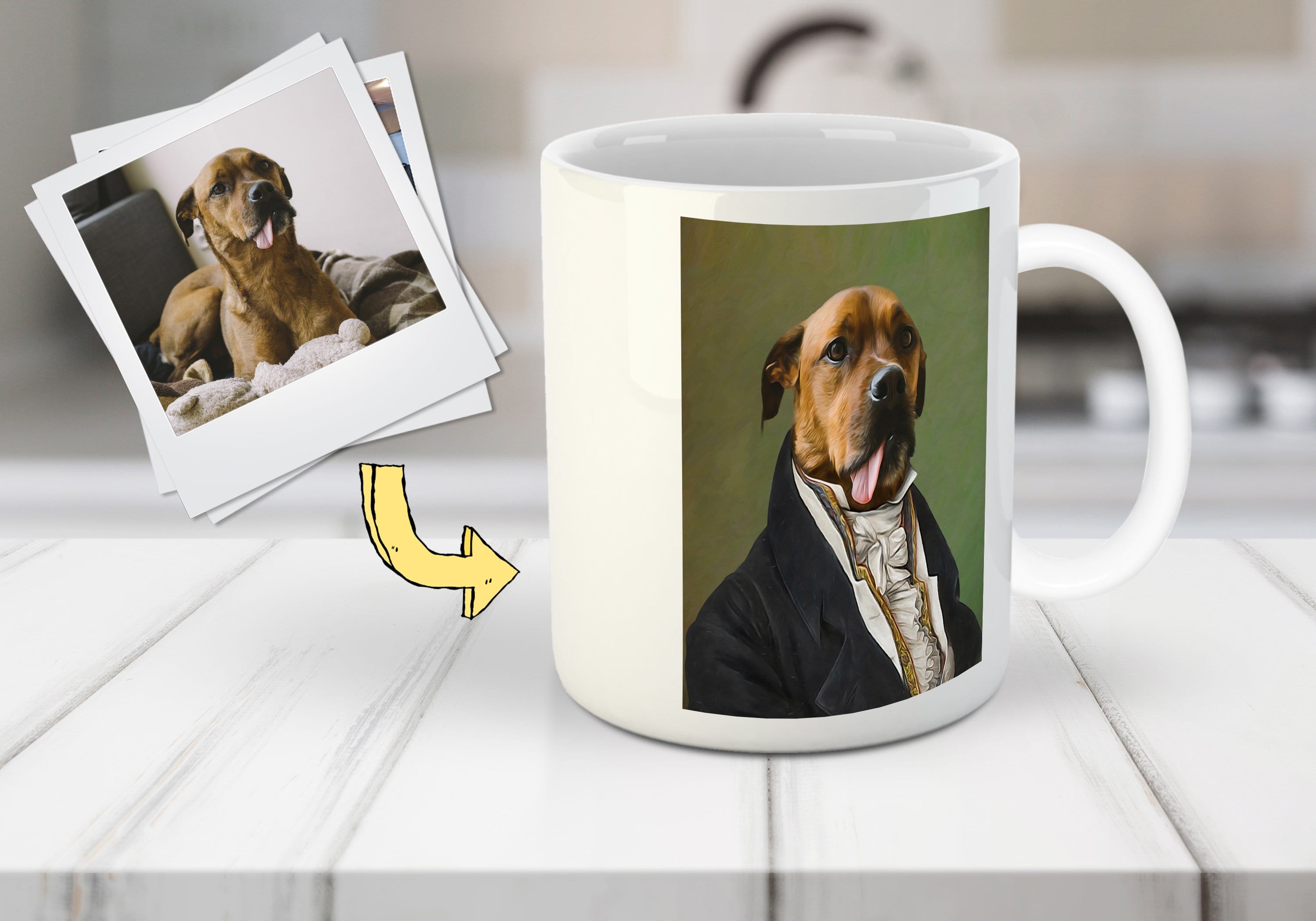 The Ambassador Custom Pet Mug