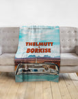 'Thelmutt and Borkise' Personalized 2 Pet Blanket