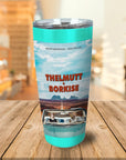 'Thelmutt and Borkise' Personalized 2 Pet Tumbler