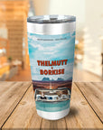 'Thelmutt and Borkise' Personalized 2 Pet Tumbler