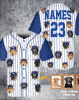 Toronto Blue Dogs Custom Baseball Jersey