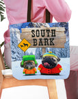 'South Bark' Personalized 2 Pet Tote Bag