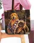 'Chewdogga & Dogg-E-Wok' Personalized 2 Pet Tote Bag