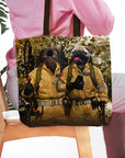 'Dog Busters' Personalized 2 Pet Tote Bag
