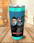 Trailer Park Dogs 1 Vaso personalizado para 2 mascotas