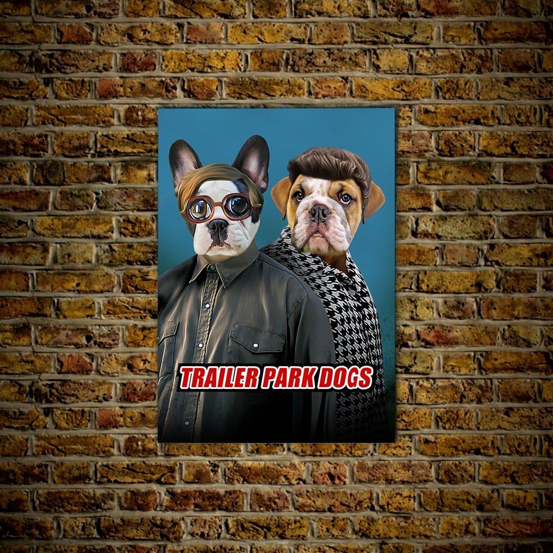 &#39;Trailer Park Dogs 2&#39; Personalized 2 Pet Poster