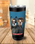 Trailer Park Dogs 2 Vaso personalizado para 2 mascotas