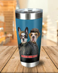 Trailer Park Dogs 2 Vaso personalizado para 2 mascotas