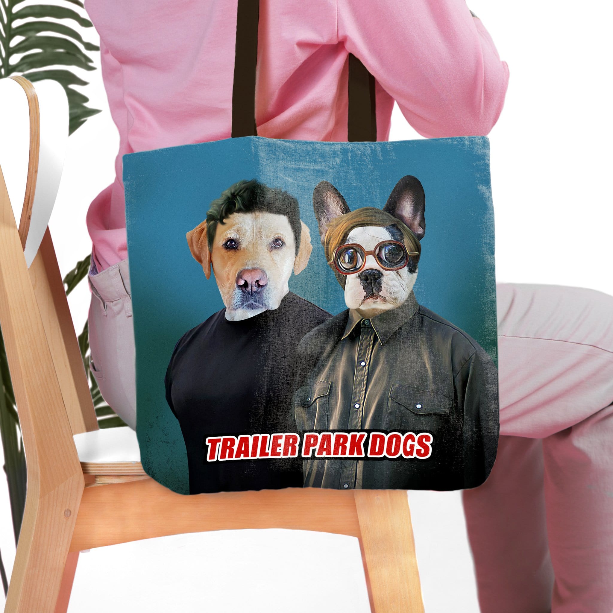 &#39;Trailer Park Dogs 1&#39; Personalized 2 Tote Bag