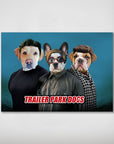 'Trailer Park Dogs 3' Personalized 3 Pet Poster