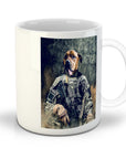 Taza personalizada para mascotas 'El veterano del ejército'