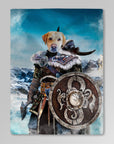 'The Viking Warrior' Personalized Pet Blanket