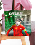 'Wales Doggos Soccer' Personalized Tote Bag