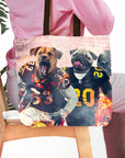 'Washington Doggos' Personalized 2 Pet Tote Bag