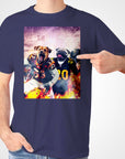 Camiseta personalizada para 2 mascotas 'Washington Doggos'