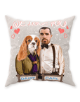 'We Love You' Personalized Pet/Human Throw Pillow