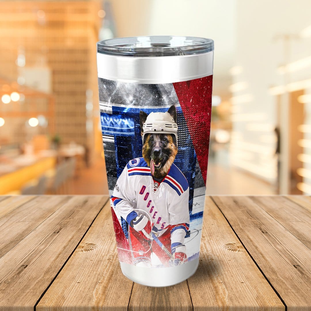 &#39;New York Doggers&#39; Personalized Tumbler