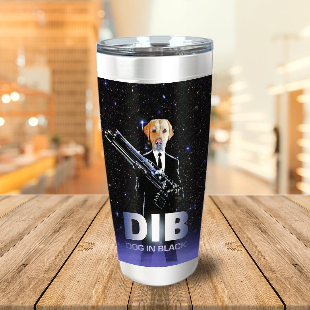 Cats in Black Personalized 2 Pet Tumbler