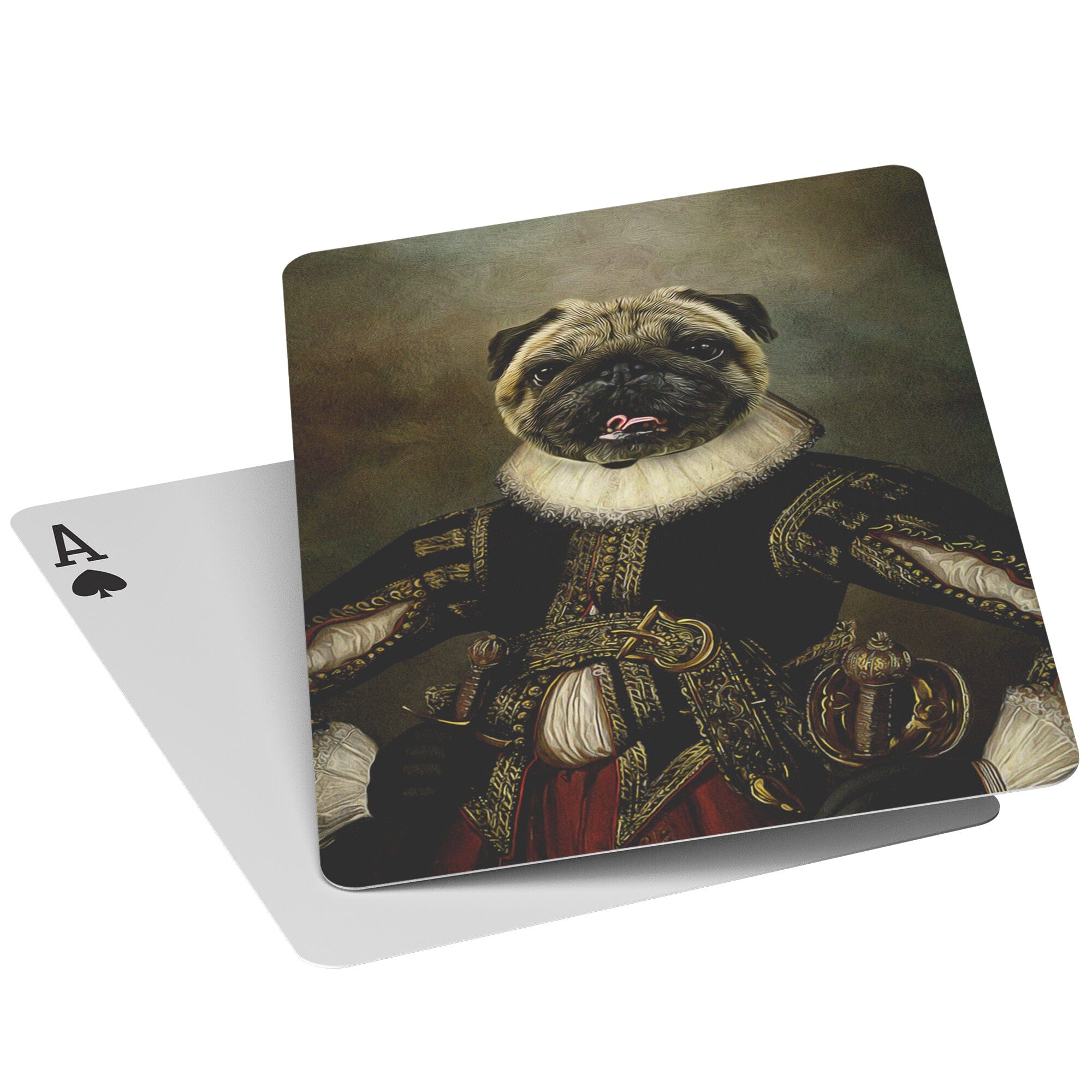 &#39;William Dogspeare&#39; Personalized Pet Playing Cards