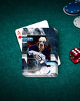 'Winnepeg Doggos Hockey' Personalized Pet Playing Cards
