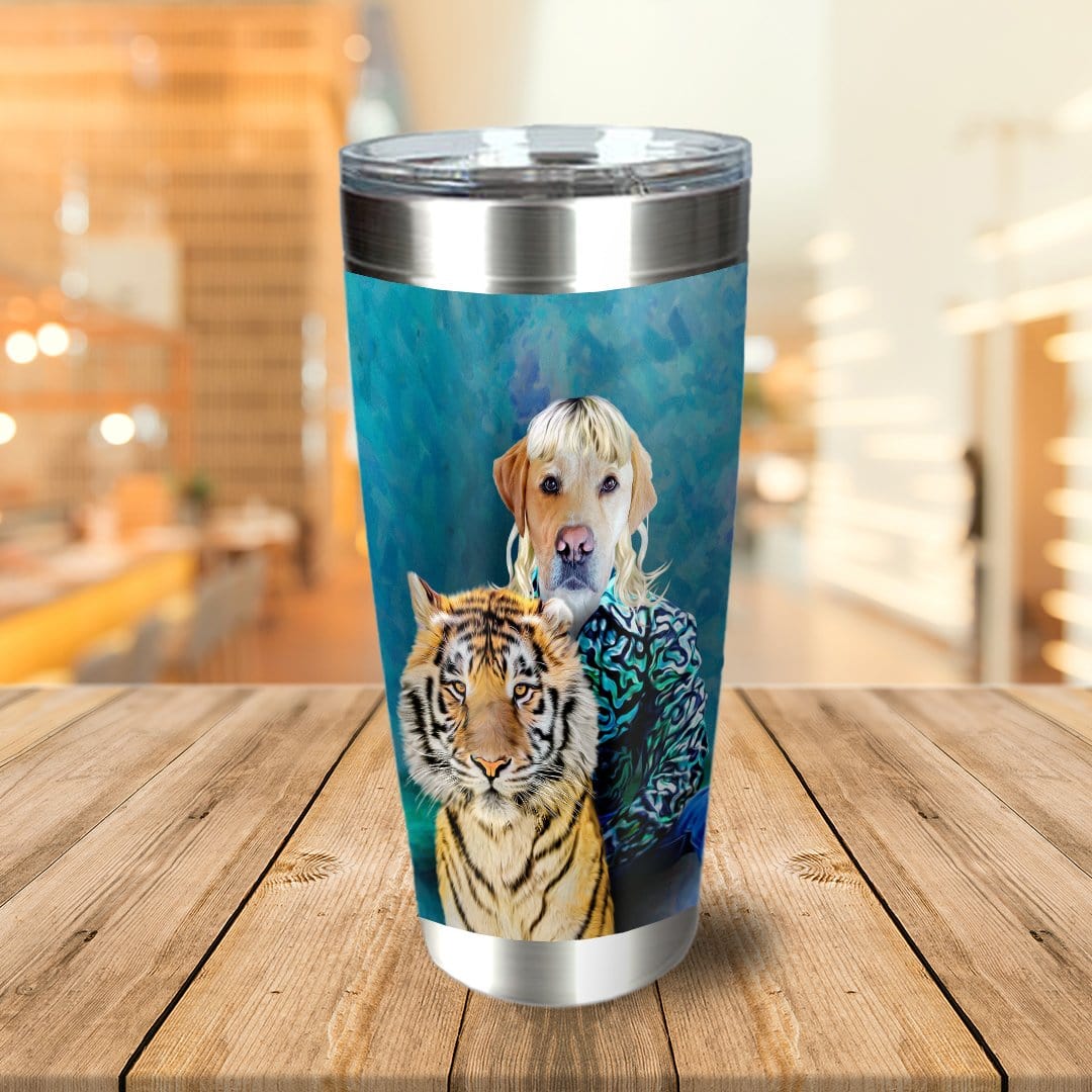 &#39;Woofer King&#39; Personalized Tumbler