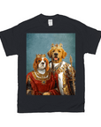 Camiseta personalizada con 2 mascotas 'Rey y Reina' 