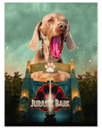 'Jurassic Bark' Personalized Pet Poster