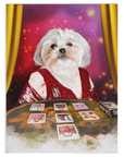'The Tarot Reader' Personalized Pet Blanket
