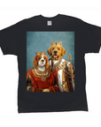 Camiseta personalizada con 2 mascotas 'Rey y Reina' 