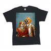 Load image into Gallery viewer, &#39;King And Queen&#39; Personalized 2 Pet T-Shirt