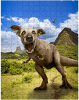 Rompecabezas personalizado para mascotas 'Pawasaurus Rex'