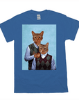 'Step-Kitties' Personalized 2 Pet T-Shirt