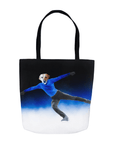 'The Figure Skater' Personalized Tote Bag