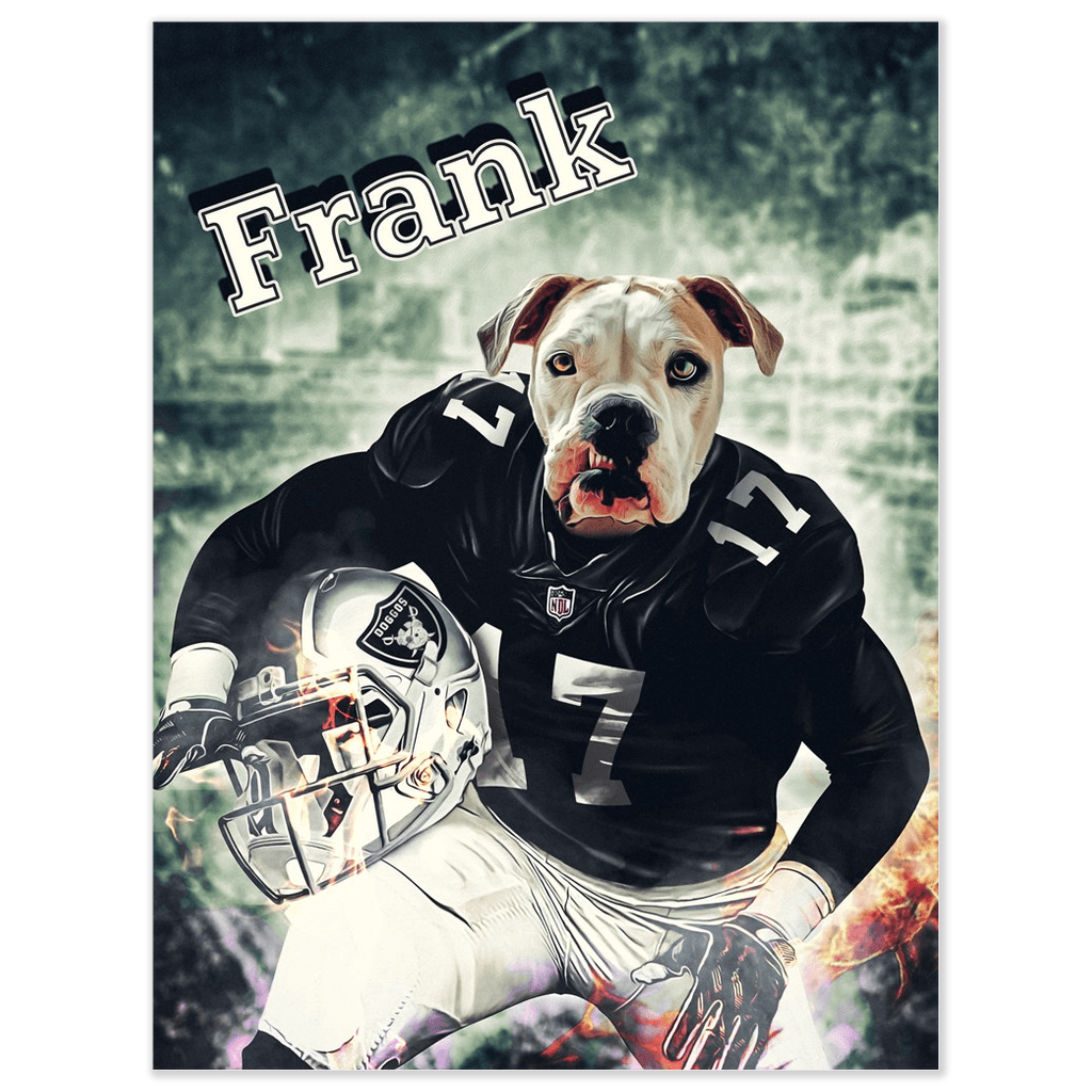 Póster Perro personalizado &#39;Oakland Doggos&#39;