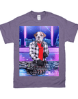 'The Male DJ' Personalized Pet T-Shirt