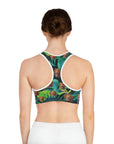 Custom Sports Bra (Verdant Green: 1-4 Pets)