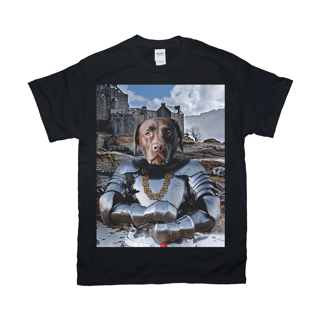 &#39;The Knight&#39; Personalized Pet T-Shirt
