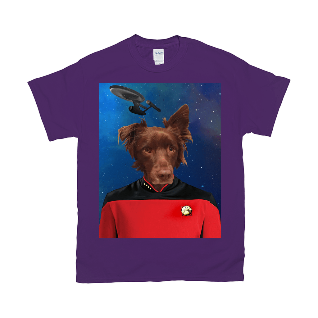 &#39;Doggo-Trek&#39; Personalized Pet T-Shirt