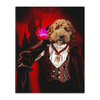 'The Vampire' Personalized Pet Standing Canvas