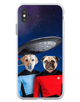 'Doggo-Trek' Personalized 2 Pet Phone Case